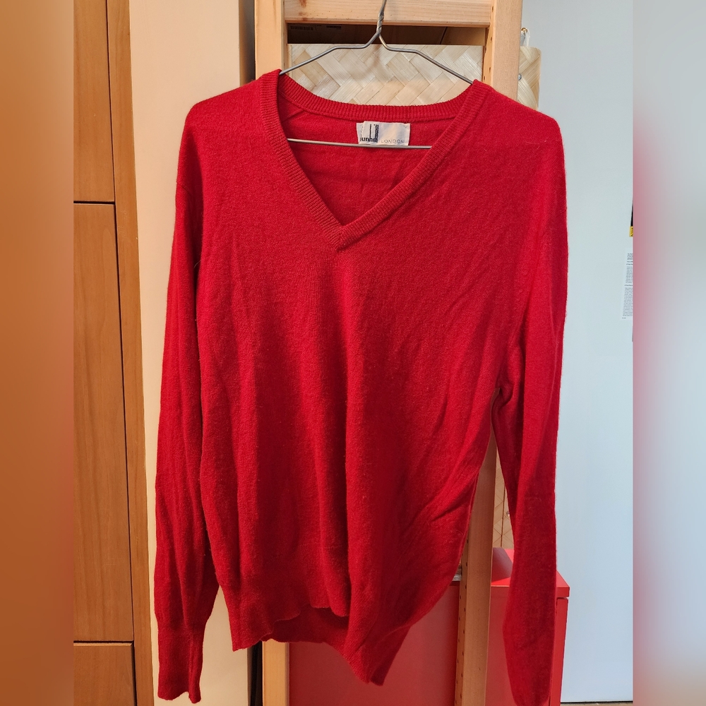 Dunhill scottish cashmere V-Neck M/L